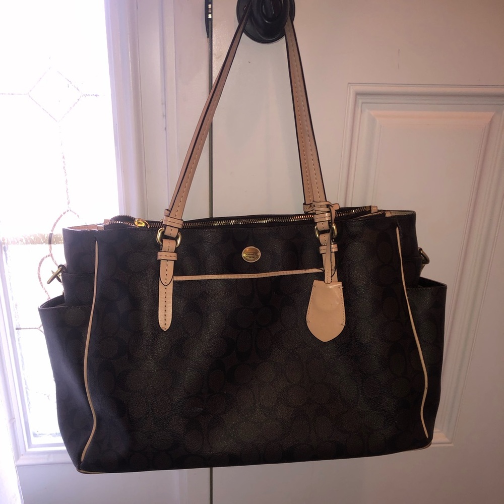 Coach diaper bag
